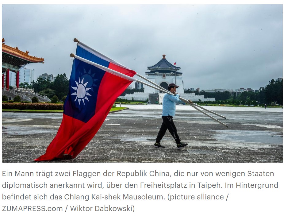 Chinas Premier Li Keqiang will Wiedervereinigung mit Taiwan