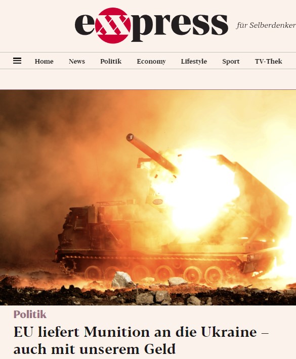 Österreich: EU liefert Munition an die Ukraine – auch mit unserem Geld