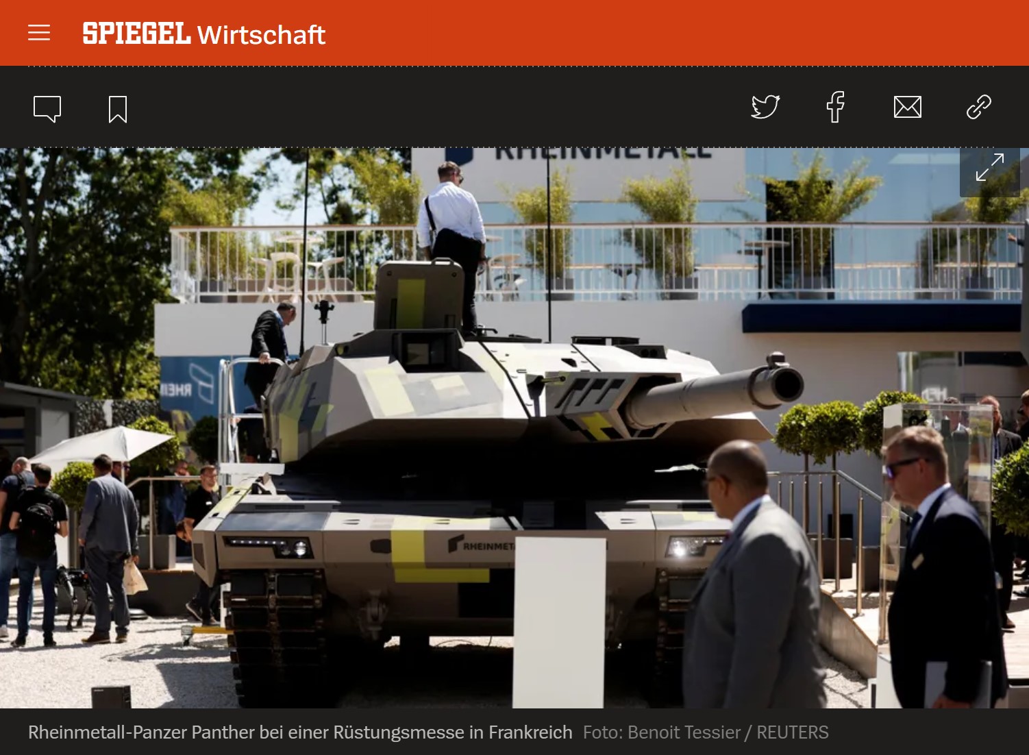 Rheinmetall will Panzer-Fabrik in der Ukraine aufbauen