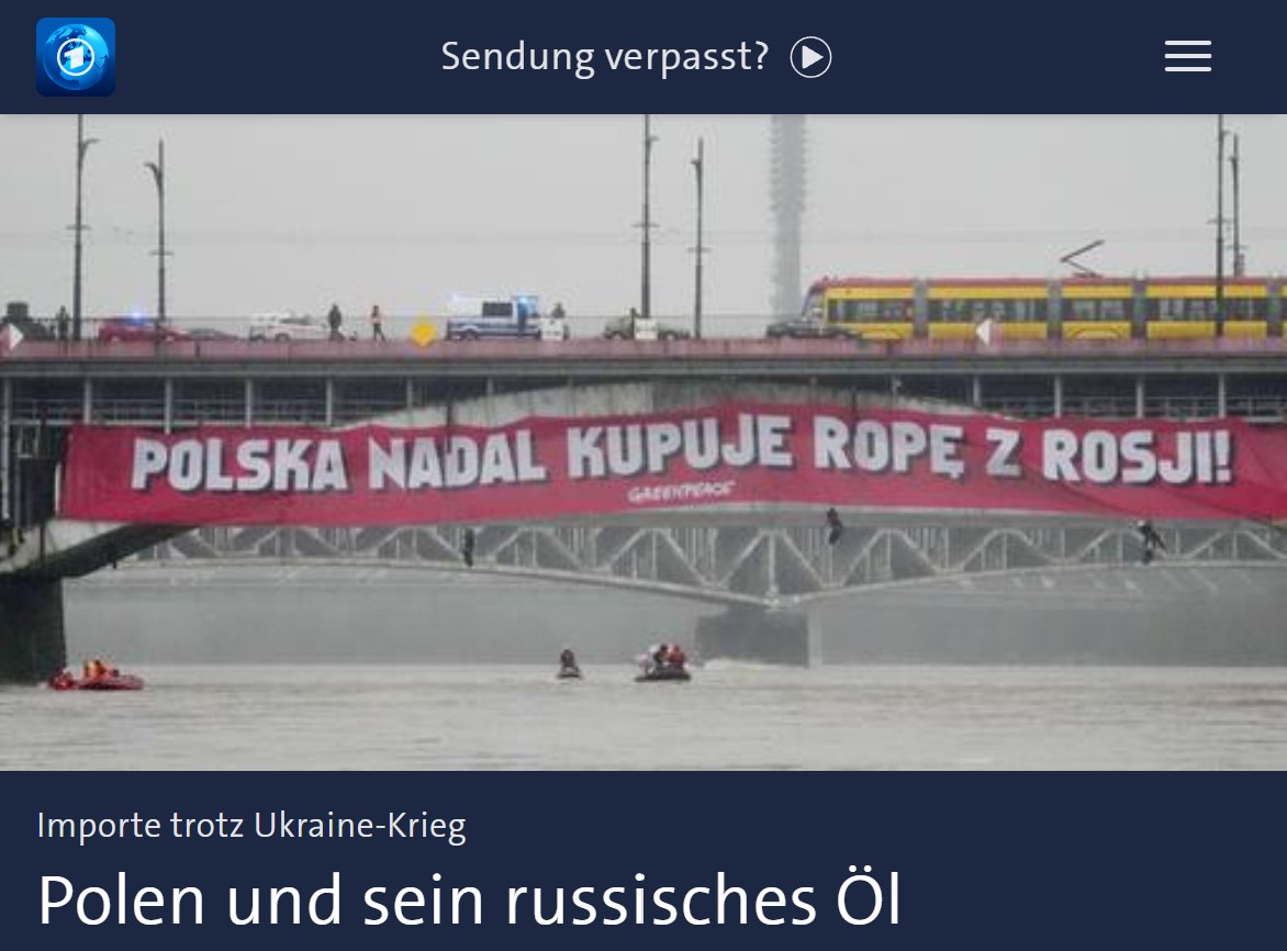 Anspruch und Wirklichkeit: Polen und sein russisches Öl