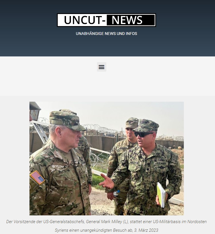 US-Besatzung in Syrien wird fortgesetzt