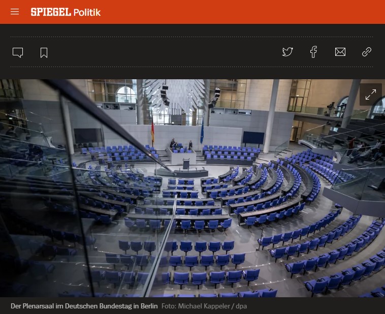 Bundestag soll um 106 Abgeordnete schrumpfen