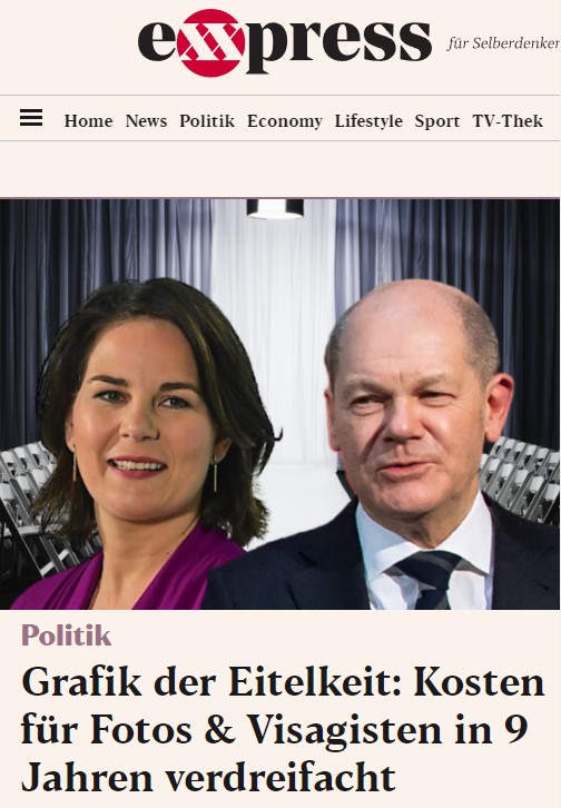 Grafik der Eitelkeit: Kosten für Fotos & Visagisten in 9 Jahren verdreifacht