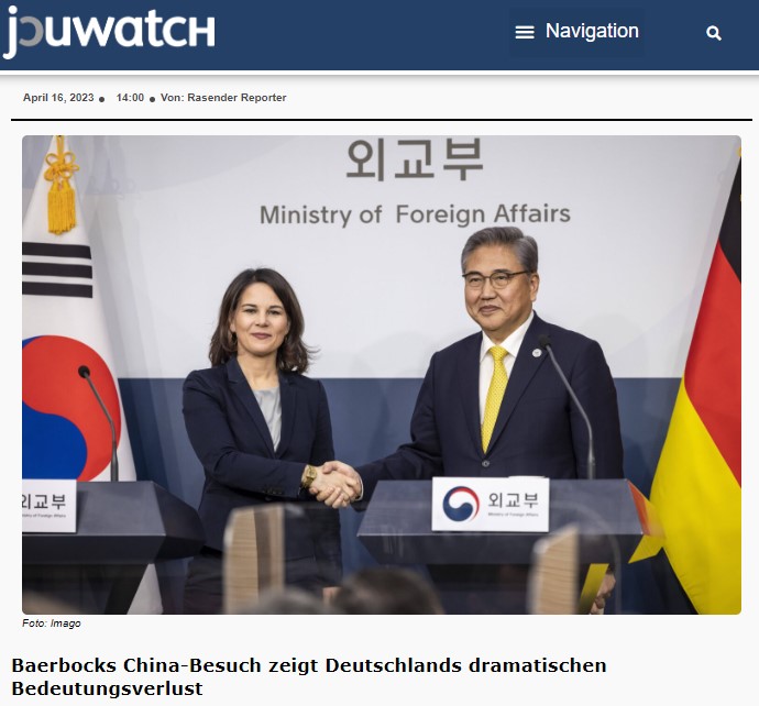 Baerbocks China-Besuch zeigt Deutschlands dramatischen Bedeutungsverlust