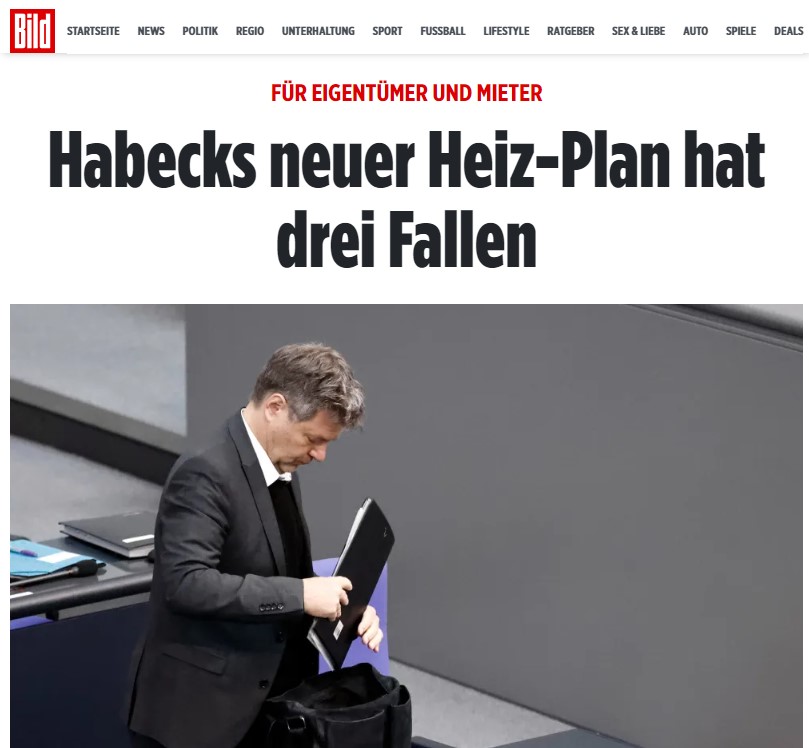 FÜR EIGENTÜMER UND MIETER: Habecks neuer Heiz-Plan hat drei Fallen