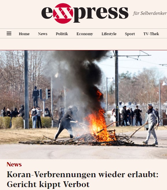 Koran-Verbrennungen wieder erlaubt: Gericht kippt Verbot