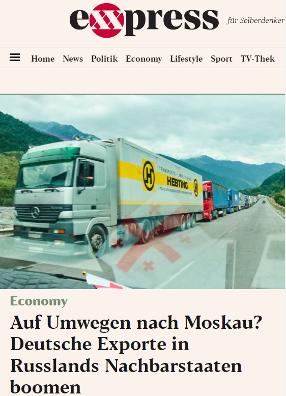 Auf Umwegen nach Moskau? Deutsche Exporte in Russlands Nachbarstaaten boomen