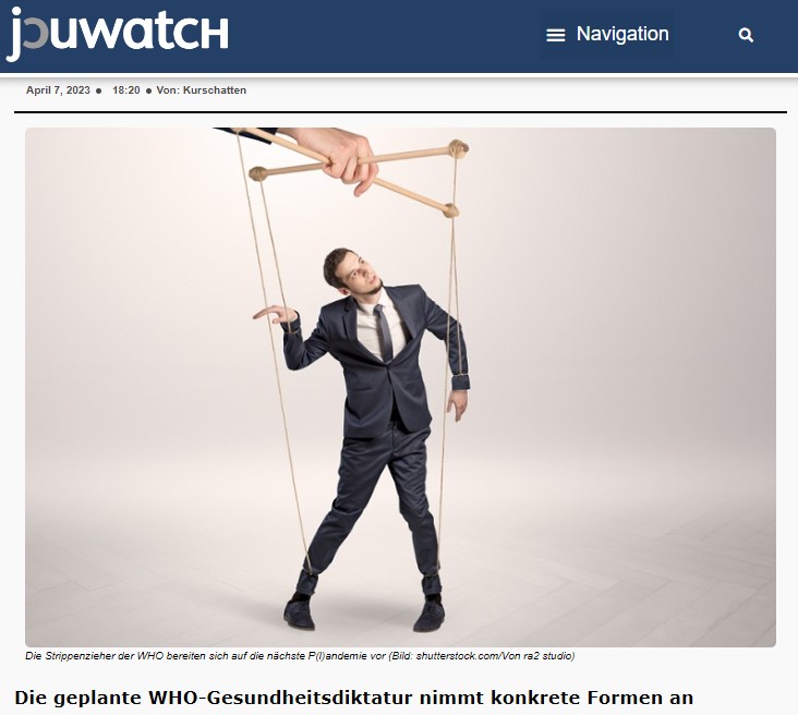 Die geplante WHO-Gesundheitsdiktatur nimmt konkrete Formen an