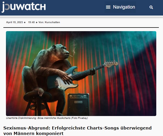 Sexismus-Abgrund: Erfolgreichste Charts-Songs überwiegend von Männern komponiert