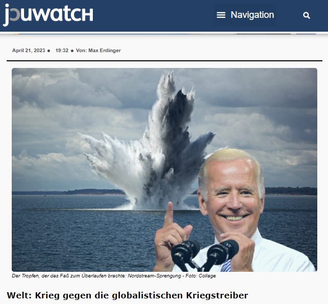 Welt: Krieg gegen die globalistischen Kriegstreiber