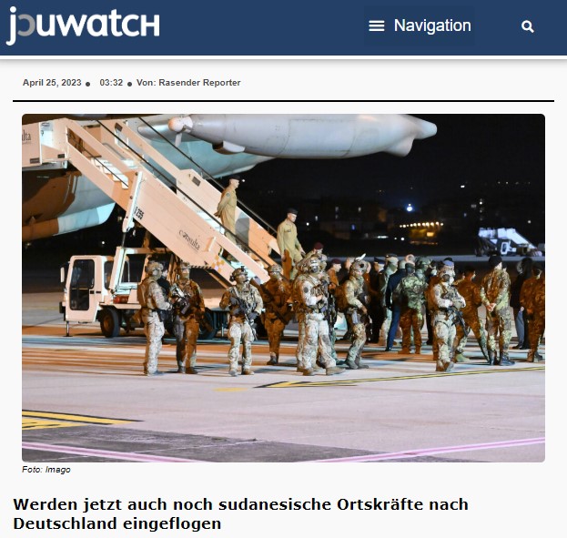 Werden jetzt auch noch sudanesische Ortskräfte nach Deutschland eingeflogen