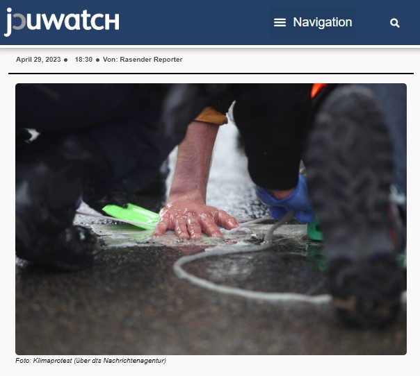 Habeck stellt sich hinter die “Letzte Generation”