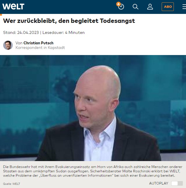 KRIEG IM SUDAN: Wer zurückbleibt, den begleitet Todesangst