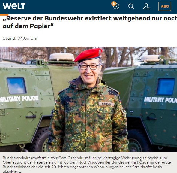 „Reserve der Bundeswehr existiert weitgehend nur noch auf dem Papier“