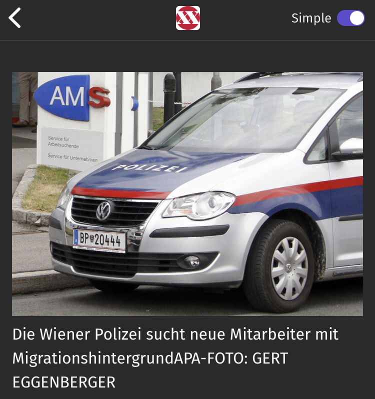 „Wien braucht dich!“ – Mehr Migranten sollen bei Wiener Polizei Beamte werden