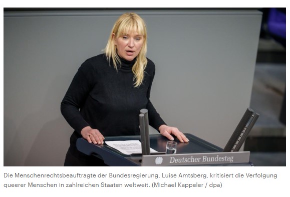 Internationaler Tag gegen Homophobie: Menschenrechtsbeauftragte Amtsberg prangert Verfolgung queerer Menschen an