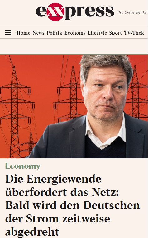 Die Energiewende überfordert das Netz: Bald wird den Deutschen der Strom zeitweise abgedreht