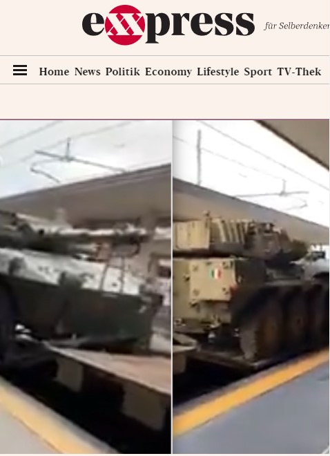 "Sind wir noch ein eigener Staat?" Nächster Zug mit NATO-Panzern rollt durch Österreich