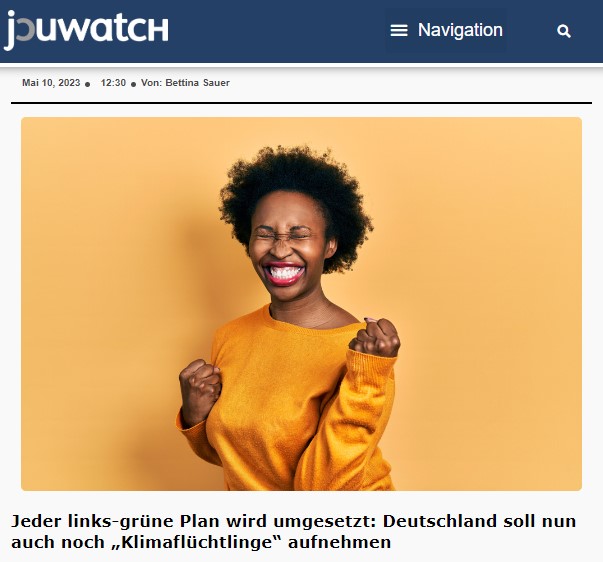 Jeder links-grüne Plan wird umgesetzt: Deutschland soll nun auch noch „Klimaflüchtlinge“ aufnehmen