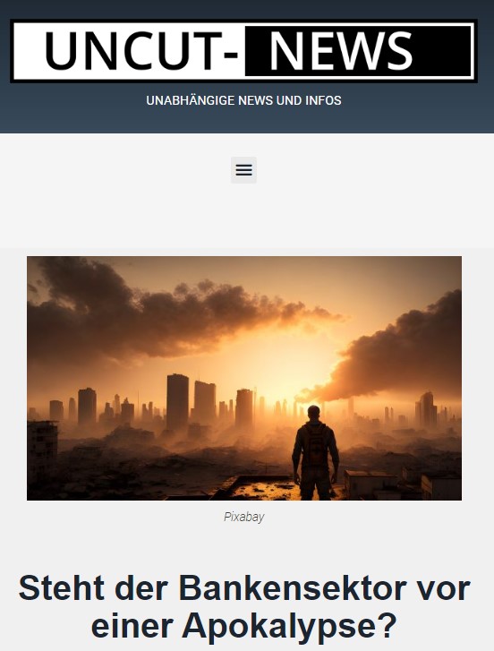 Steht der Bankensektor vor einer Apokalypse?
