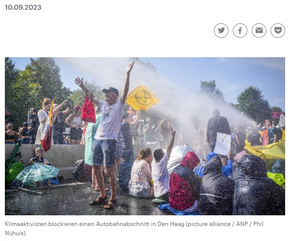Den Haag: Proteste von Klimaaktivisten aufgelöst – 2.400 Festnahmen