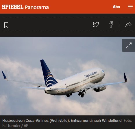 Bombenalarm auf Flug von Panama nach Florida – wegen einer Windel