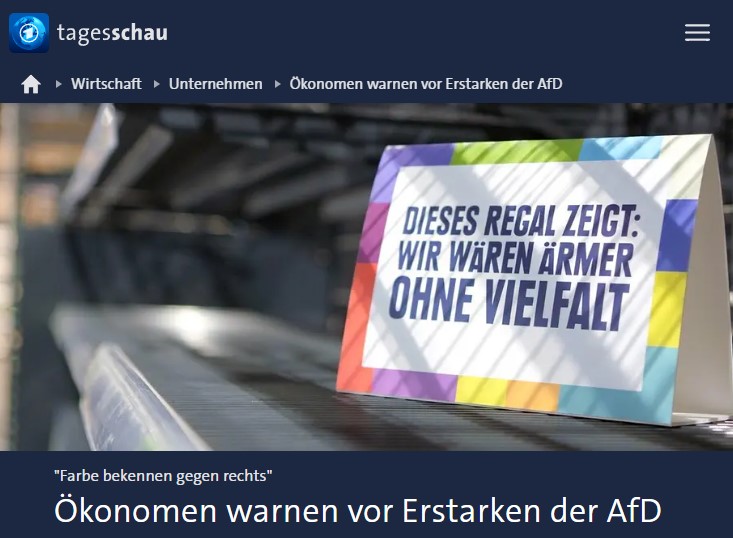 Ökonomen warnen vor Erstarken der AfD